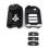 Black Remote Key Shell Case for Honda 2-Button Universal 4
