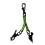 Firefighter Glove Strap Nylon Durable Cold Weather Green 2