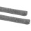 Eyeglasses Temple Tips Sleeve Soft Gray 2 Pieces 8