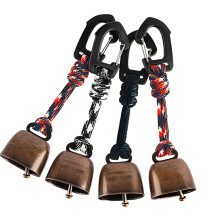 Outdoor Bear Bells with Carabiner Hook for Hiking-Tapered