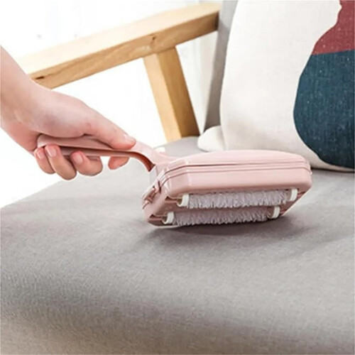 Carpet Brush Non-Slip Multi-Purpose Handheld Sofa Cleaning Roller Fur Remover for Home Use 2