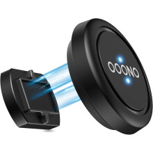 Magnetische autohouder voor flitswaarschuwingsapparaat, stevige metalen beugel met ingebouwde magneten, compatibel met