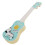 Baby Ukulele Soft Touch Mini Guitar Toy Blue 8