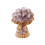 Natural Crystal Resin Rose Bouquet Handheld Desktop Ornament 2