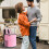 Insulated Waterproof Cooler Backpack Pink 5