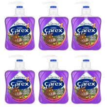 Carex Gruffalo Deep Dark Forest Fruits Antibacterial Hand Wash 6x250ml