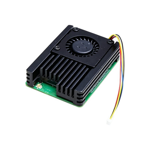 For Raspberry Pi CM5 Heatsink with PWM Speed-Controlled Fan for Official Compute Module 5 IO Board 1