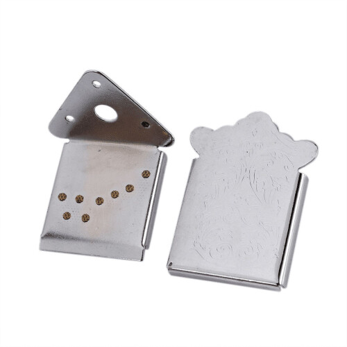 Mandolin tailpiece bridge with screws for 8-string mandolin 2