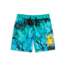 (9-10 Years) Pokemon Swim Shorts (Boys Green)