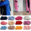 (Violet)Knitting Yarn Diy Chunky Yarn Shawl Scarf Making Multi Color Hand Gift Weaving 4