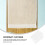 White Gauze Curtain for Doorway Privacy and Light Blocking 2