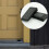 Rubber Door Stopper Silicone Wedge 2 Pack Black 4