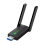 Ασύρματος προσαρμογέας USB WiFi για υπολογιστή, προσαρμογέας δικτύου διπλής ζ 1