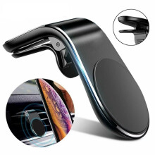 Mágneses autós telefontartó szellőzőnyíláshoz, iPhone 11 Pro Max, XR, XS Max, X, 8, 7, 6s Plus és Samsung készülékekkel kompatibili
