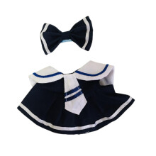 Navy Outfit with Bow for 6.7-Inch Doll Birthday Party Set