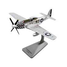 Alloy P-51 Mustang Fighter Plane Model 1/72