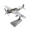 Alloy P-51 Mustang Fighter Plane Model 1/72 1