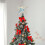 Lighted 5-Pointed Star Tree Topper Warm White LED Metal 6
