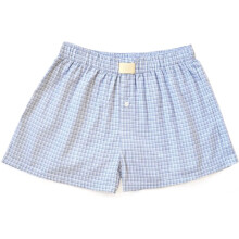 Women's Lounge Shorts Plaid Print Elastic Waist Sleepwear