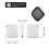Wallet Tracker for iOS, Works with Find My, Replaceable Battery, Water Resistant Bluetooth Item Finder for Wal 4