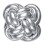 Naierhg Woven Knotted Throw Pillow Solid Color 18x18 Inch 2