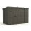 10x5 Pent Composite Shed Tanalised (Single Door, No Windows) 2