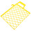 Yellow Plastic Paint Screen with Tray Partition 3