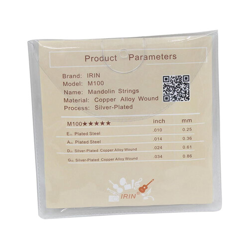 Mandolin Strings Steel Replacement Set 2