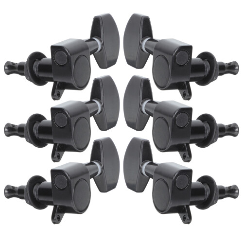 Unbranded guitar knob tuning tool set black 6 pcs