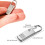 20Pcs Zipper Pull-Tab Replacement, Metal Zipper Puller Zip Slider Extender Handle Mend Fixer for Suitcases Backpacks 2