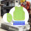 Cooling Ice Vest Lightweight Green with 8 Reusable Ice Packs 6