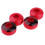 PU Skating Skate Wheels Air Replacement Accessories 4 Pcs 6