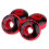 PU Skating Skate Wheels Air Replacement Accessories 4 Pcs 7