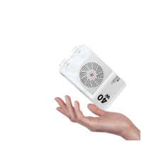 40W LED-videolampe for fotografering og opptak, 4000mAh batteri, USB Type-C strømforsyning, dimbar CRI 95