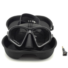 Snorkelmaske for voksne med myk silikonforsegling, HD-speilede linser for dykking og snorkling