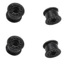 stk. gearkasse gearskiftehåndtag slidkabel plastpakning sort 4s6p7412aa til Fiesta Focus