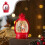 Battery Operated Christmas LED Lantern Warm Light Indoor 1