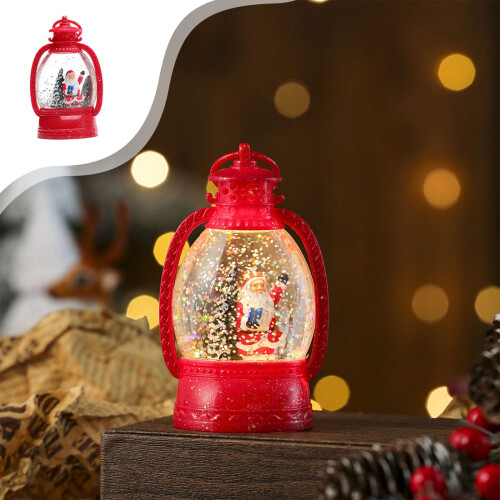 Battery Operated Christmas LED Lantern Warm Light Indoor
