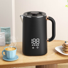 Electric Tea Kettle Stainless Steel 1.7L Auto Shut-off