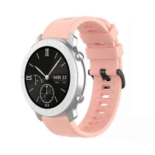 Amazfit GTR silikoniranneke - 20 mm, vaaleanpunainen, vaihtoranneke, vaaleanpunainen