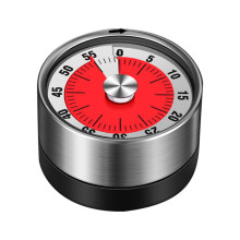 Magnetic Mechanical Kitchen Timer, 60 Minute Countdown Timer for Baking, Cooking, Steaming and Barbecue, Visua
