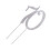 Silver Alloy Cake Topper with Rhinestones 70th Anniversary 4