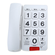 PK3000 Senior Landline Phone Large Button Loud Speaker