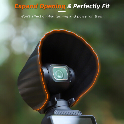 Lens Hood for Osmo Pocket 3 Gimbal Sunshade Protector 2