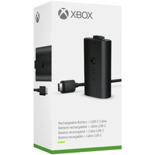 Rechargeable Battery Pack for Xbox Series Controllers with USB Charging Cable, Long-Lasting Power for Gaming S