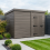 8x7 Pent Composite Shed Tanalised (Single Door, No Windows) 1