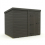 8x7 Pent Composite Shed Tanalised (Single Door, No Windows) 2