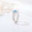 Blue Opal Sea Turtle Ring 925 Sterling Silver 3