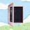 Wooden Picture Frame Front Opening Pink 8x10 7