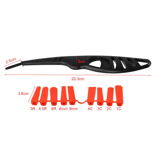 Caulking Tool with Interchangeable Heads 1pc 1
